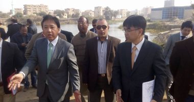 بالصور.. السفير اليابانى يتفقد مشروع قناطر ديروط بمحافظة أسيوط