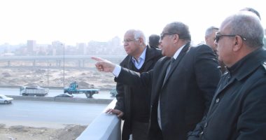 وزير النقل يتفقد أعمال تنفيذ طريق شبرا - بنها الحر لمتابعة معدلات إنجازه