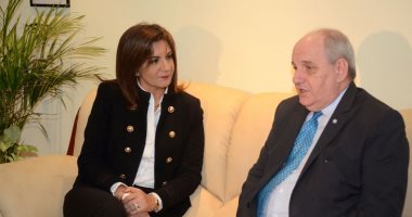 وزيرة الهجرة تلتقى نائب وزير الخارجية اليونانى ويتفقا على عقد مؤتمر ثقافى