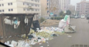 أهالى مدينة نصر يتشكون من انتشار القمامة بالمنطقة
