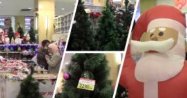 بالفيديو .. تعرف على أسعار وأشكال " شجرة الكريسماس" 2017