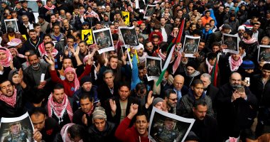 بالصور...اندلاع مظاهرات عارمة فى الأردن تحت عنوان " كلنا للوطن فداء"