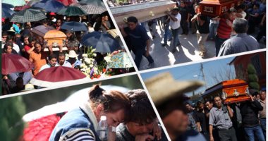 آلاف المكسيكيين يشيعون جثامين ضحايا انفجار سوق الألعاب النارية