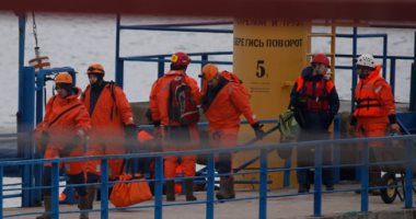 انتشال متعلقات ضحايا الطائرة الروسية المنكوبة