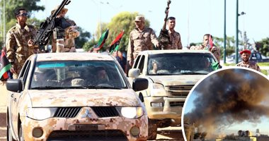 مقتل وإصابة 16 مسلحا فى قصف للجيش الليبى على قاعدة "الجفرة" الجوية
