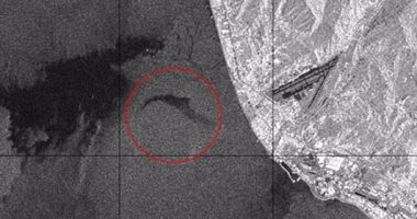 ننشر أول صورة فضائية لتحطم الطائرة الروسية فى البحر الأسود