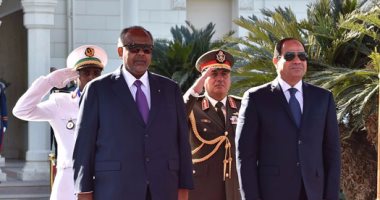 رئيس جيبوتى يغادر القاهرة بعد زيارة التقى خلالها السيسي