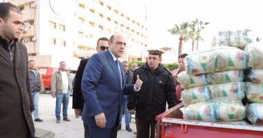 بالصور.. مديرية أمن دمياط تطرح 20 طن أرز وسكر بأسعار مدعمة فى منافذ أمان