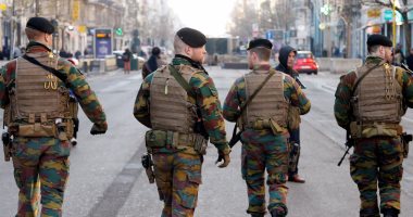 بالصور.. الجيش البلجيكى ينتشر بشوارع بروكسل لتأمين احتفالات رأس السنة