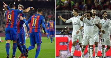8 أرقام تكشف الفارق بين ريال مدريد وبرشلونة فى عام 2016 