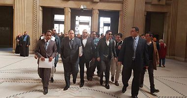 بالصور.. أحمد حسن يتقدم ببلاغ للنائب العام ضد مرتضى منصور