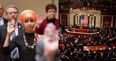 من "المخيم" إلى "الكونجرس".. إلهان عمر أول مسلمة تؤدى اليمين عضوة بـ"النواب" الأمريكى.. هربت من جحيم الحرب الأهلية فى الصومال إلى كينيا.. وتوجت رحلة الـ20 عاما فى أمريكا بدخول السلطة التشريعية