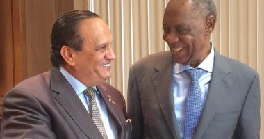 رئيس الأوكسا يحضر افتتاح كأس الأمم الأفريقية بالجابون