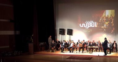 بالصور.. التخت العربى تحيى أولى حفلات مركز ثقافة بورسعيد بعد زيارة الرئيس