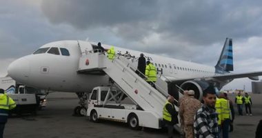 عودة الطائرة الليبية المختطفة فى مالطا إلى طرابلس