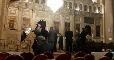 بالصور.. كنائس الإسكندرية تحتفل بعيد الميلاد وتستقبل وفود رسمية للتهنئة