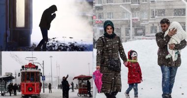 بالصور.. الثلوج تغزو مناطق واسعة فى تركيا وروسيا البيضاء واليونان وهولندا