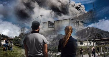 انفجار بركان "توريالبا" فى كوستاريكا يجذب السياح لمشاهدة الرماد الدخانى
