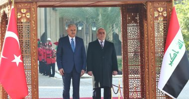 رئيس الوزراء التركى يصل بغداد فى زيارة للعراق تستغرق يومين