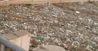 بالصور.. شكوى من تراكم القمامة بقرية كفر ربيع فى المنوفية