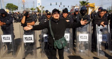 احتجاجات فى المكسيك لليوم الخامس بسبب ارتفاع أسعار الوقود
