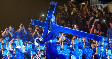 بالصور.. ملايين الفلبينيين الكاثوليك يشاركون فى عيد "الناصرى الأسود"