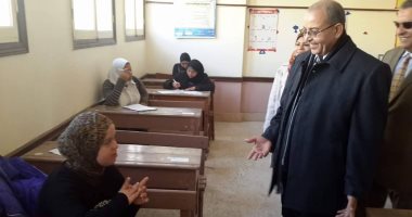 وكيل وزارة التربية والتعليم ببورسعيد يتفقد لجان الإمتحانات 