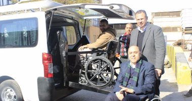بالصور.. المجلس القومى للإعاقة ينجح فى تصنيع أول رافعة هيدروليكى فى مصر