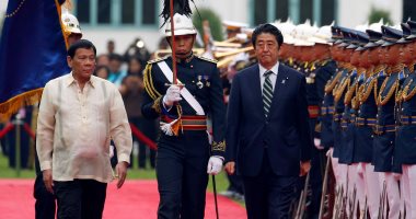 رئيس وزراء اليابان يصل الفلبين فى زيارة تستغرق يومين