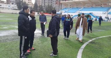  بالصور... إلغاء مباراة الحرية ونبروه بسبب الأمطار