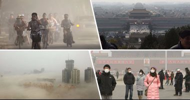 "الطوارى" فى مواجهة التلوث.. بكين تطلق قوة شرطية لحماية البيئة.. إلغاء حفلات الشواء وحرق القمامة.. خروج 300 ألف سيارة قديمة من الخدمة.. وإغلاق 500 مصنع وتعديل 3 آلاف أخرين.. وخفض استهلاك الفحم 30 %