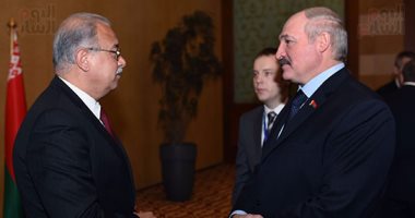 بالصور.. رئيس الوزراء يلتقى الرئيس البيلاروسى لبحث التعاون الاقتصادى المشترك