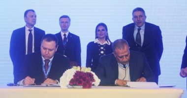 وزيرة التعاون الدولى تشهد توقيع 6 اتفاقيات بين شركات مصرية وبيلاروسية