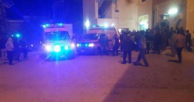 إصابة 5 أشخاص بإصابات متفرقة فى حادث تصادم بكفر الشيخ