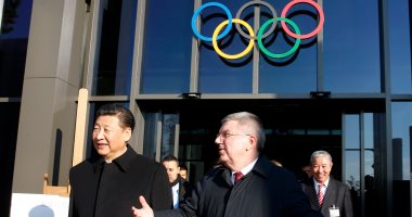 بالصور.. الرئيس الصينى يزور المتحف الأوليمبى بمدينة "لوسان" السويسرية