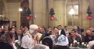 بالفيديو والصور.. البابا تواضروس يترأس صلاة عيد الغطاس بالإسكندرية