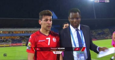 المساكنى أفضل لاعب فى مواجهة تونس والجزائر