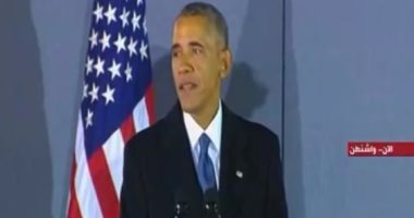 بالفيديو.. أوباما للأمريكيين: "نتوق إلى ممارسة الديمقراطية بتفاعل الجميع"
