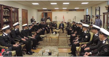 مدير أمن الإسكندرية يستقبل طلاب الكلية البحرية