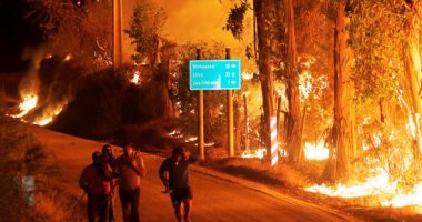 تواصل جهود مكافحة حرائق الغابات فى تشيلى بعد إعلان حالة الطوارئ
