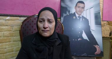 والدة الشهيد باسم فاروق: "ابنى قالى ادعيلى أموت شهيد وطلب ملبسش أسود عليه"