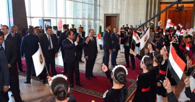  الرئيس السيسي يصل أكاديمية الشرطة لحضور احتفال الداخلية بالعيد الـ65