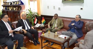 رئيس جامعة الاسككندرية يستقبل سفير غينيا كوناكرى لتفعيل مذكرات التفاهم 