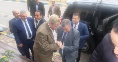 بالصور.. وزير التموين يصل الإسماعيلية لحضور احتفالية حصاد محصول القمح