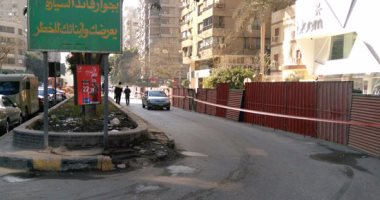 المرور: حواجز حديدية بمحيط التحويلات بشارع القومية العربية لمنع الزحام