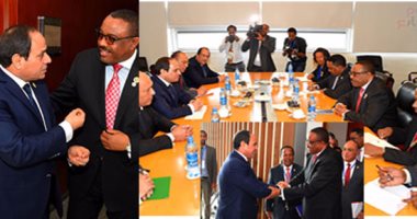  السيسى يشارك فى الجلسة الختامية المغلقة للقمة الأفريقية بأديس أبابا
