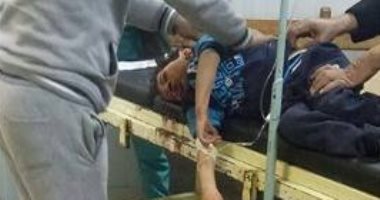إصابة طفل بارتجاج بالمخ لسقوطه من اعلى مرجيحة بحديقة مدرسة بالعبور