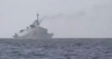 بالفيديو.. القوات البحرية ترفع العلم المصرى فوق فرقاطة "الفاتح" بميناء لوريون الفرنسى