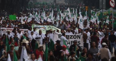 مظاهرات حاشدة فى 20 مدينة بالمكسيك ضد ترامب
