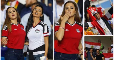 جماهير مصر وبوركينافاسو قبل انطلاق المباراة